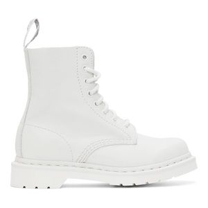 DR. MARTENS
White 1460 Mono Pascal Boots